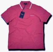 View Item Ben Sherman Pique Classic Polo Shirt Hot Pink Plus Size